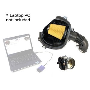 Ford Mustang Performance Air Intake - Ford Racing - GT350 Cold Air Intake w/87 mm Throttle Body - `15-`17